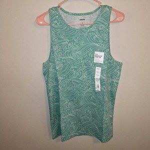 NEW mens tank top, size Small, soft tough, stretch fabric, brand - goods for lif